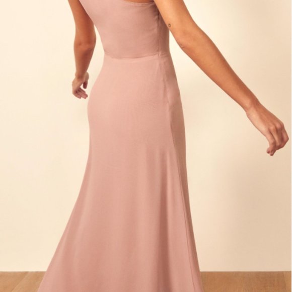 Reformation Evelyn Dress in Blush - NWT - Picture 3 of 8